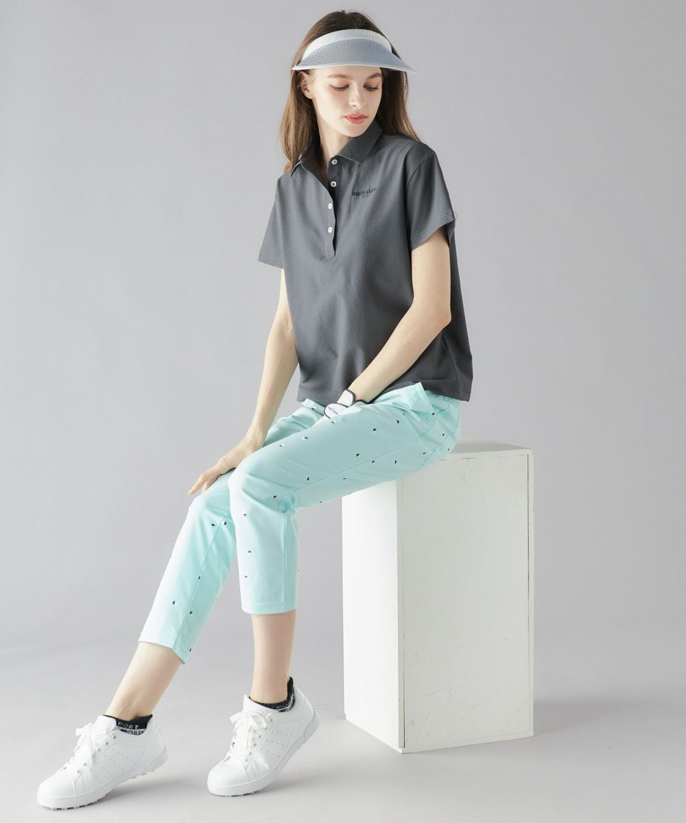 レディース ゴルフ ロングパンツ 総柄｜marie claire SPORT