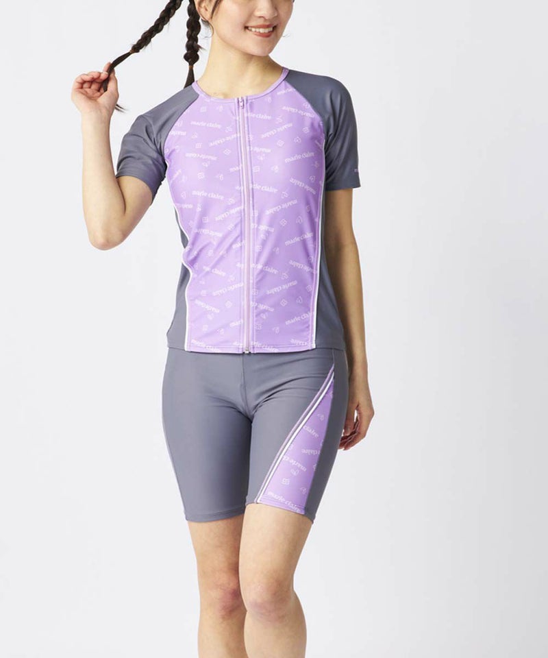 marie claire SPORT の  レディース トレーニング セパレート水着