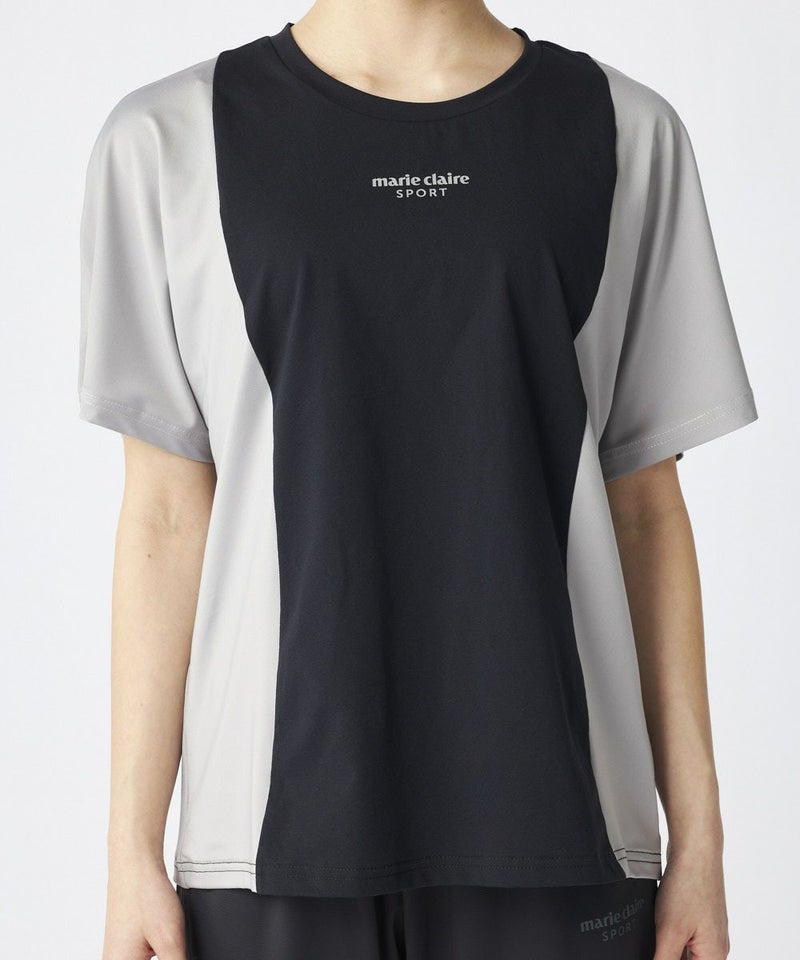 marie claire SPORT の  レディース トレーニング  半袖Tシャツ