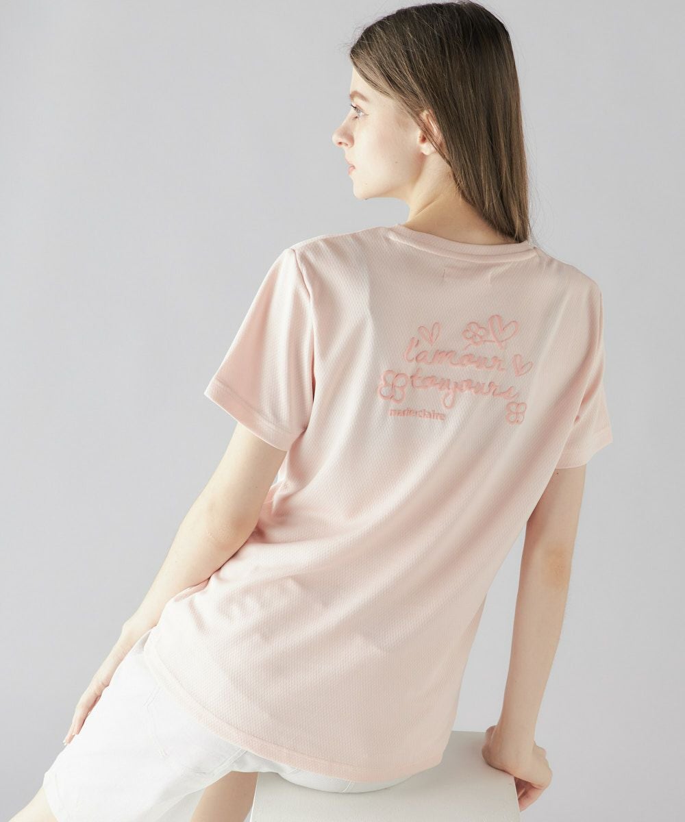 marie claire SPORT の  レディース トレーニング  半袖Tシャツ