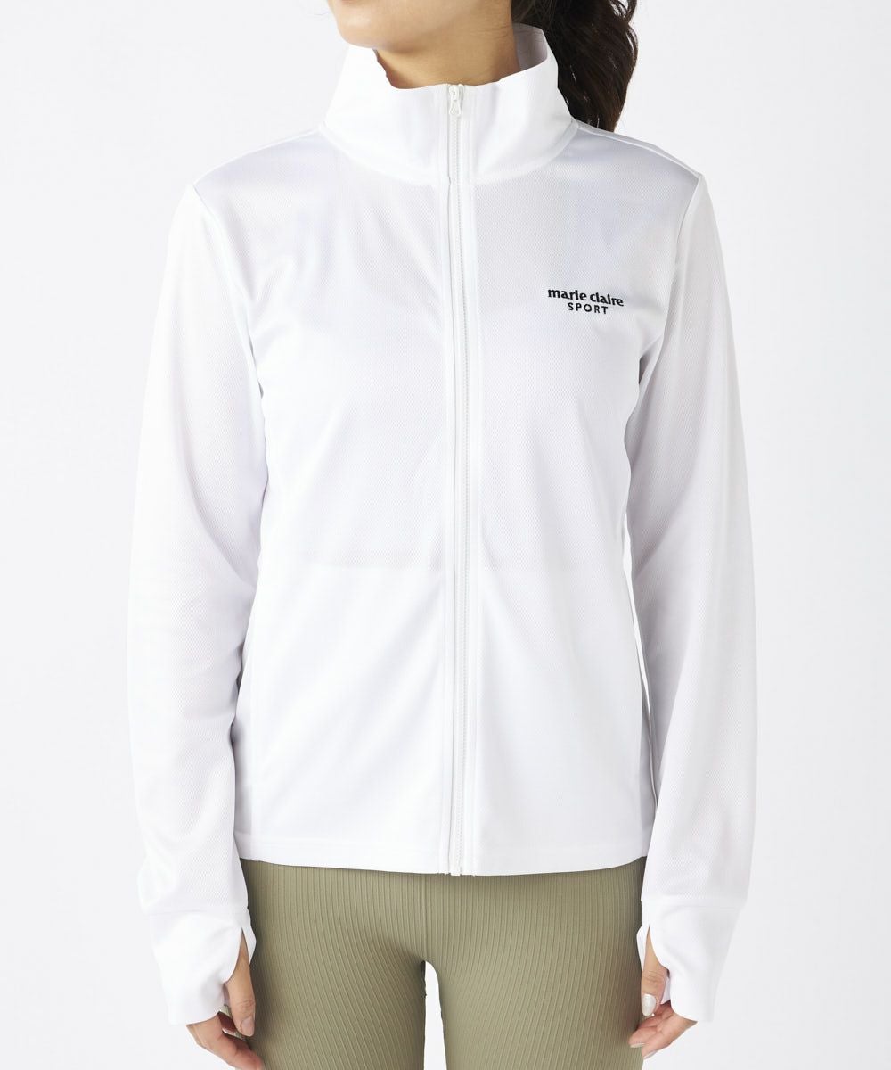 marie claire SPORT の  レディース トレーニング ジャケット
