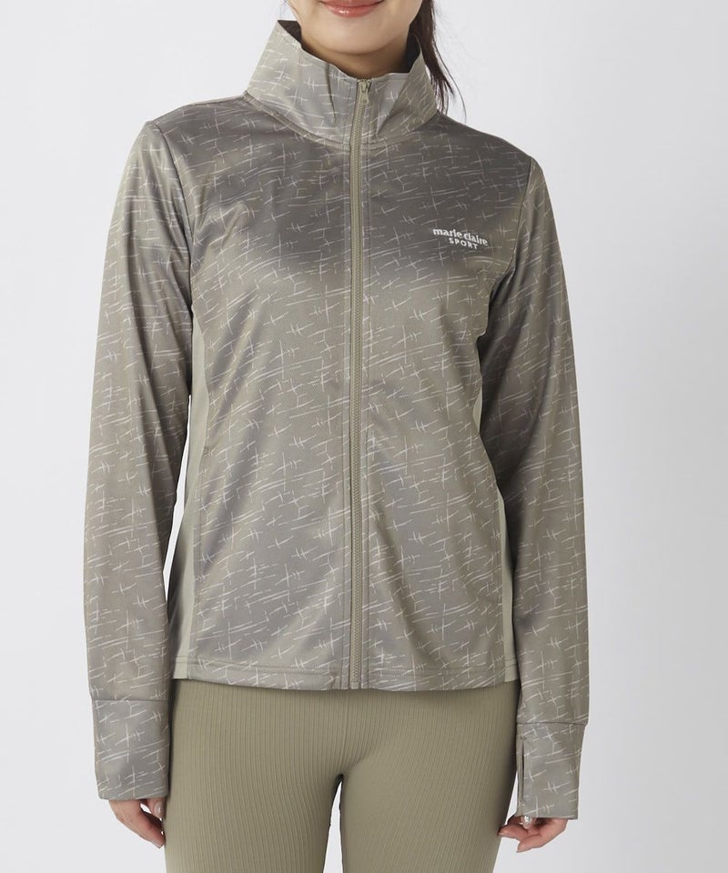marie claire SPORT の  レディース トレーニング ジャケット