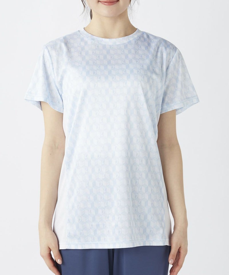 marie claire SPORT の  レディース トレーニング  半袖Tシャツ