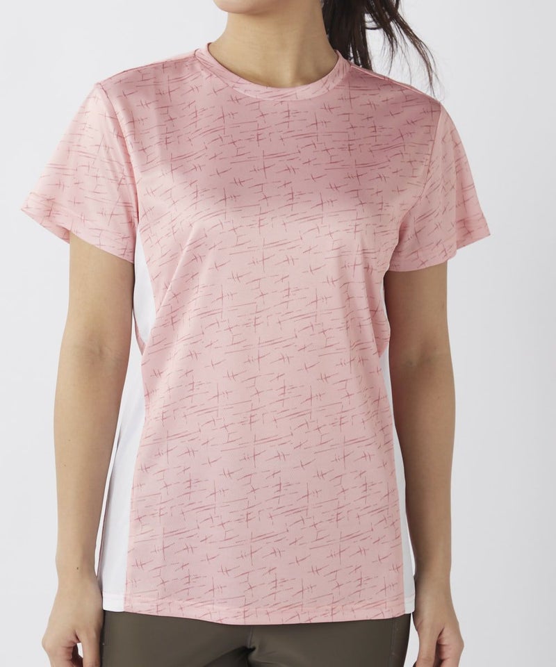 marie claire SPORT の  レディース トレーニング  半袖Tシャツ