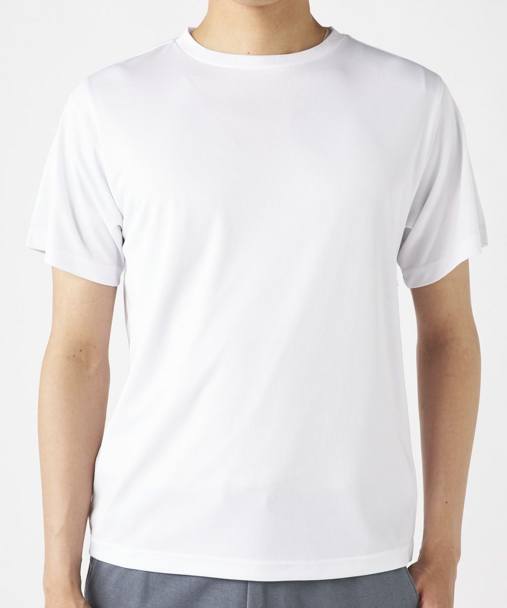 marie claire SPORT の  メンズ トレーニング  半袖Tシャツ