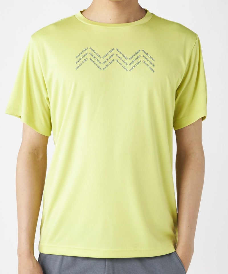 marie claire SPORT の  メンズ トレーニング  半袖Tシャツ
