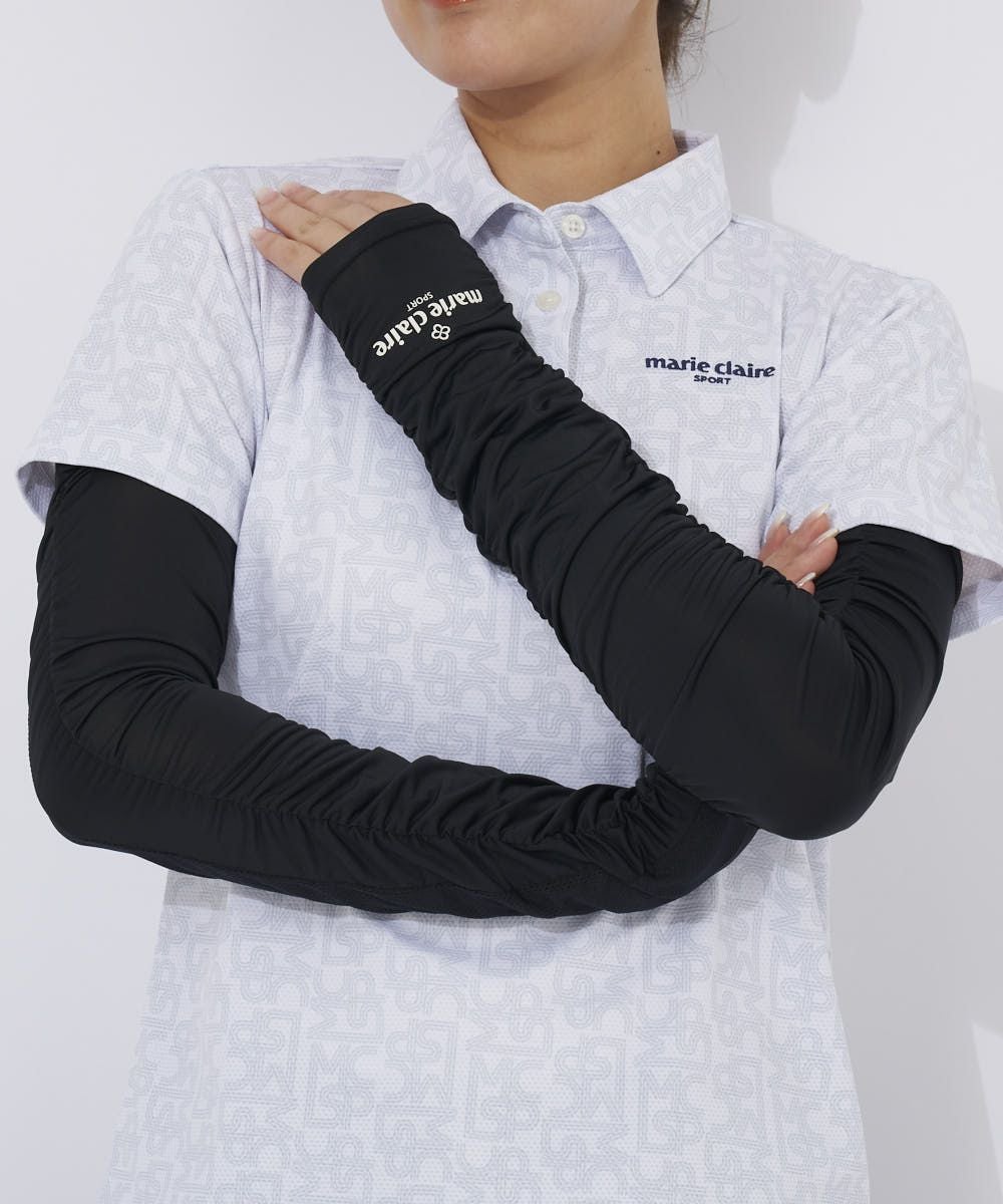 marie claire SPORT の  レディース ゴルフ アームカバー