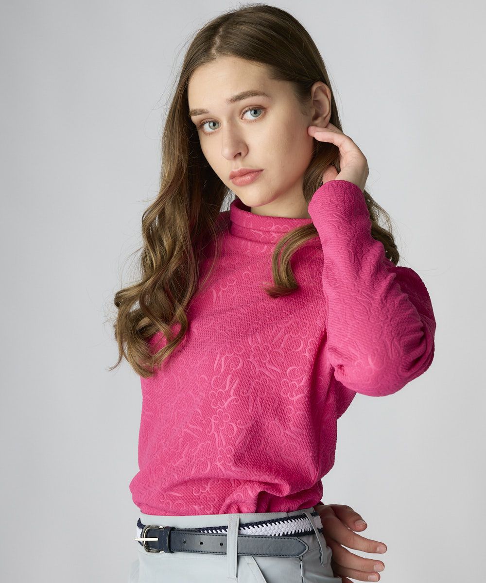 marie claire SPORT の  レディース ゴルフ 長袖ハイネック