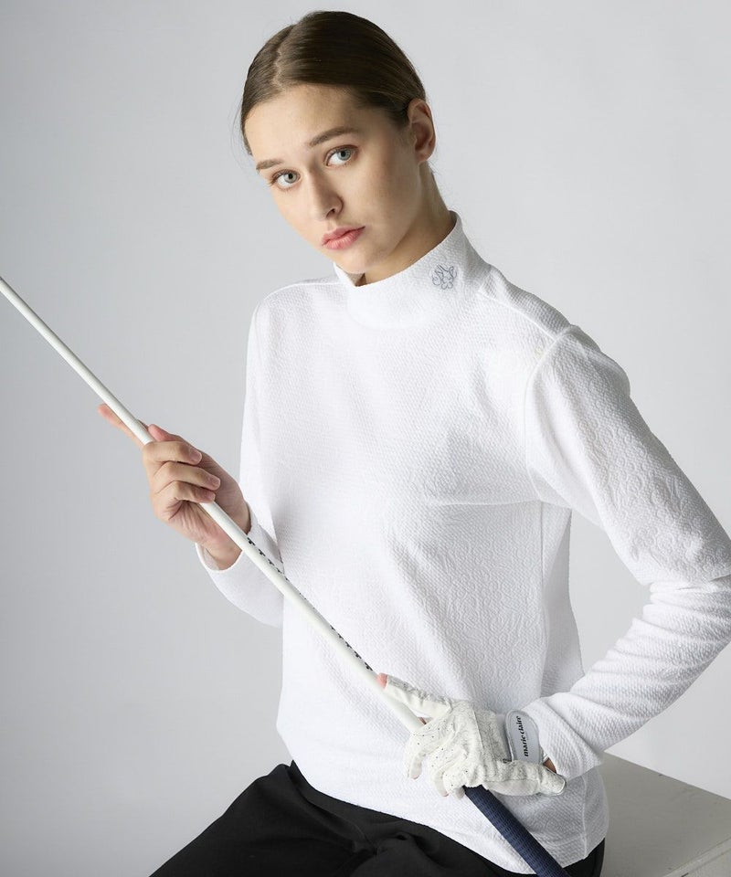 marie claire SPORT の  レディース ゴルフ 長袖ハイネック
