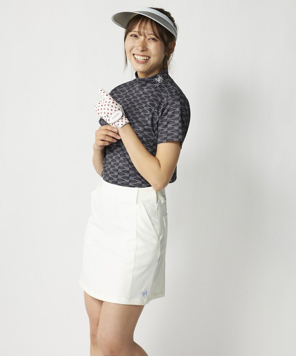 ロゴ柄モックネックシャツ | ゴルフ - marie claire SPORT（マリ