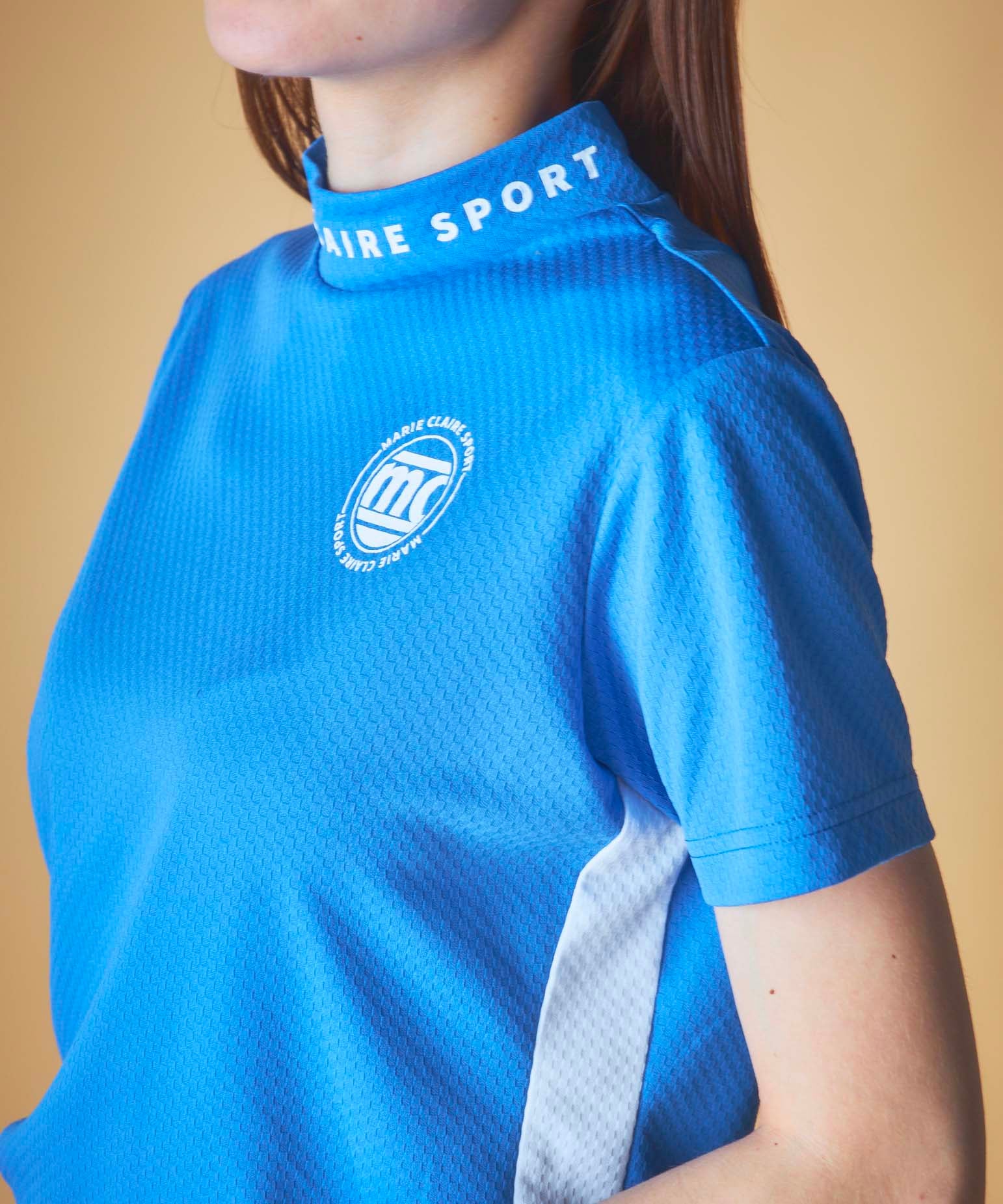 半袖モックネックシャツ | ゴルフ - marie claire SPORT（マリ
