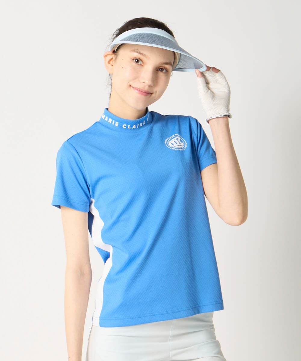 半袖モックネックシャツ | ゴルフ - marie claire SPORT（マリクレール
