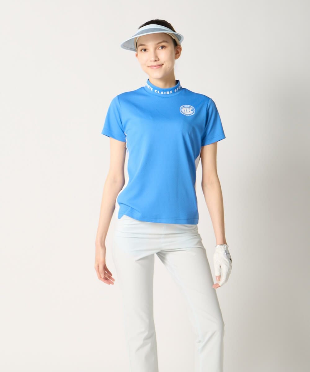 マーティーゴルフ定番モックネック新品未使用品 半袖モックネックシャツ | ゴルフ - marie claire SPORT（マリ