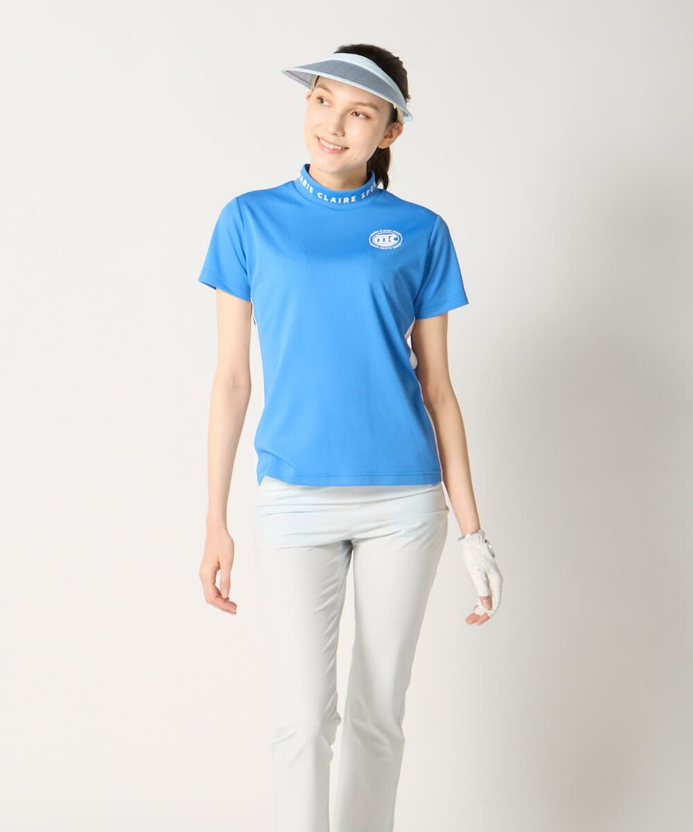 半袖モックネックシャツ | ゴルフ - marie claire SPORT（マリクレール