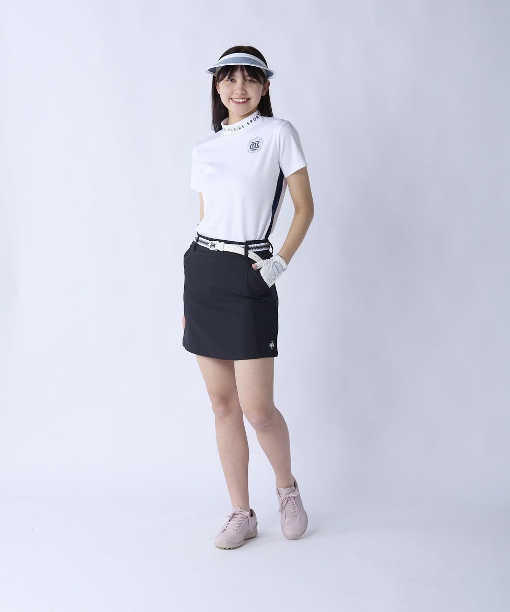 半袖モックネックシャツ | ゴルフ - marie claire SPORT（マリクレール