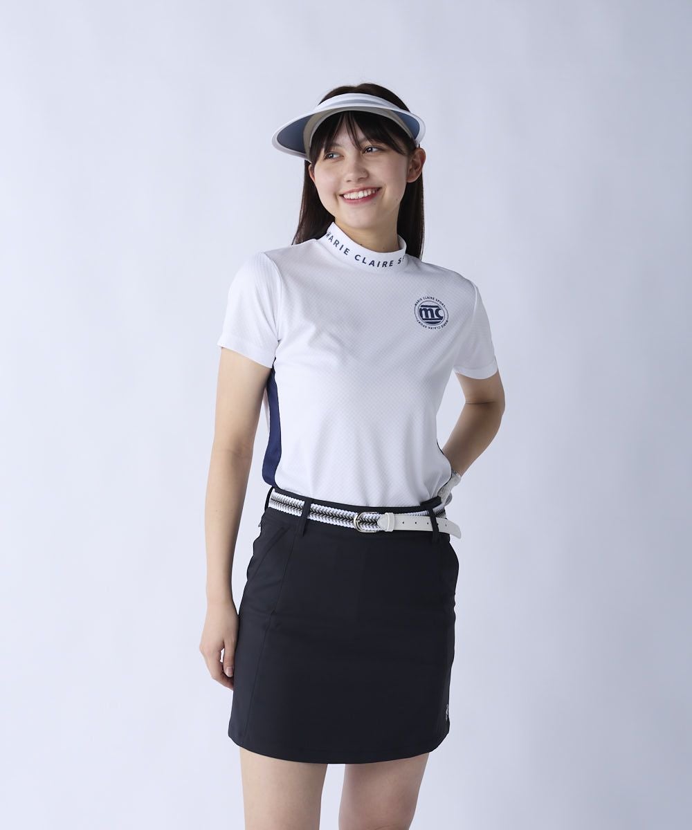 半袖モックネックシャツ | ゴルフ - marie claire SPORT（マリ