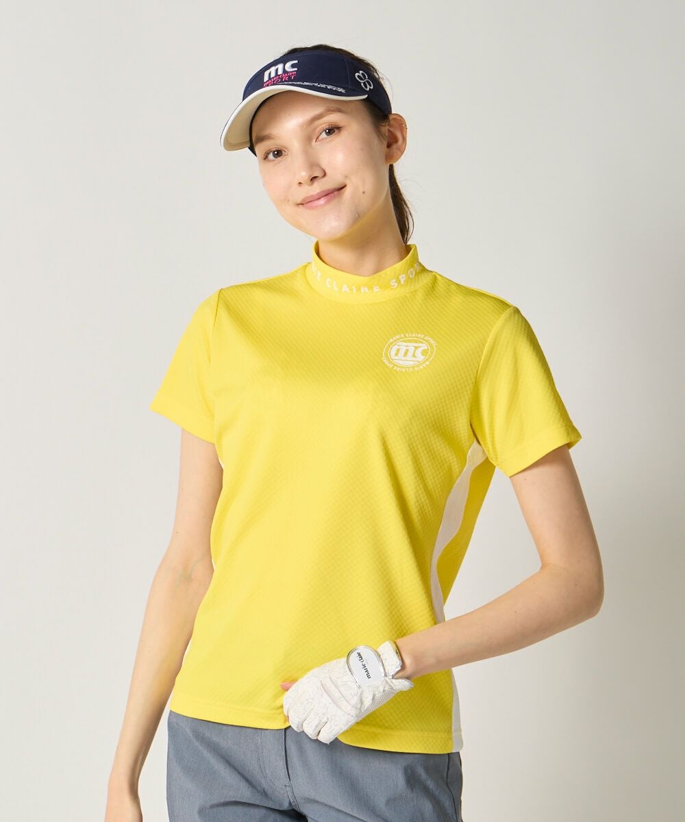 半袖モックネックシャツ | ゴルフ - marie claire SPORT（マリ