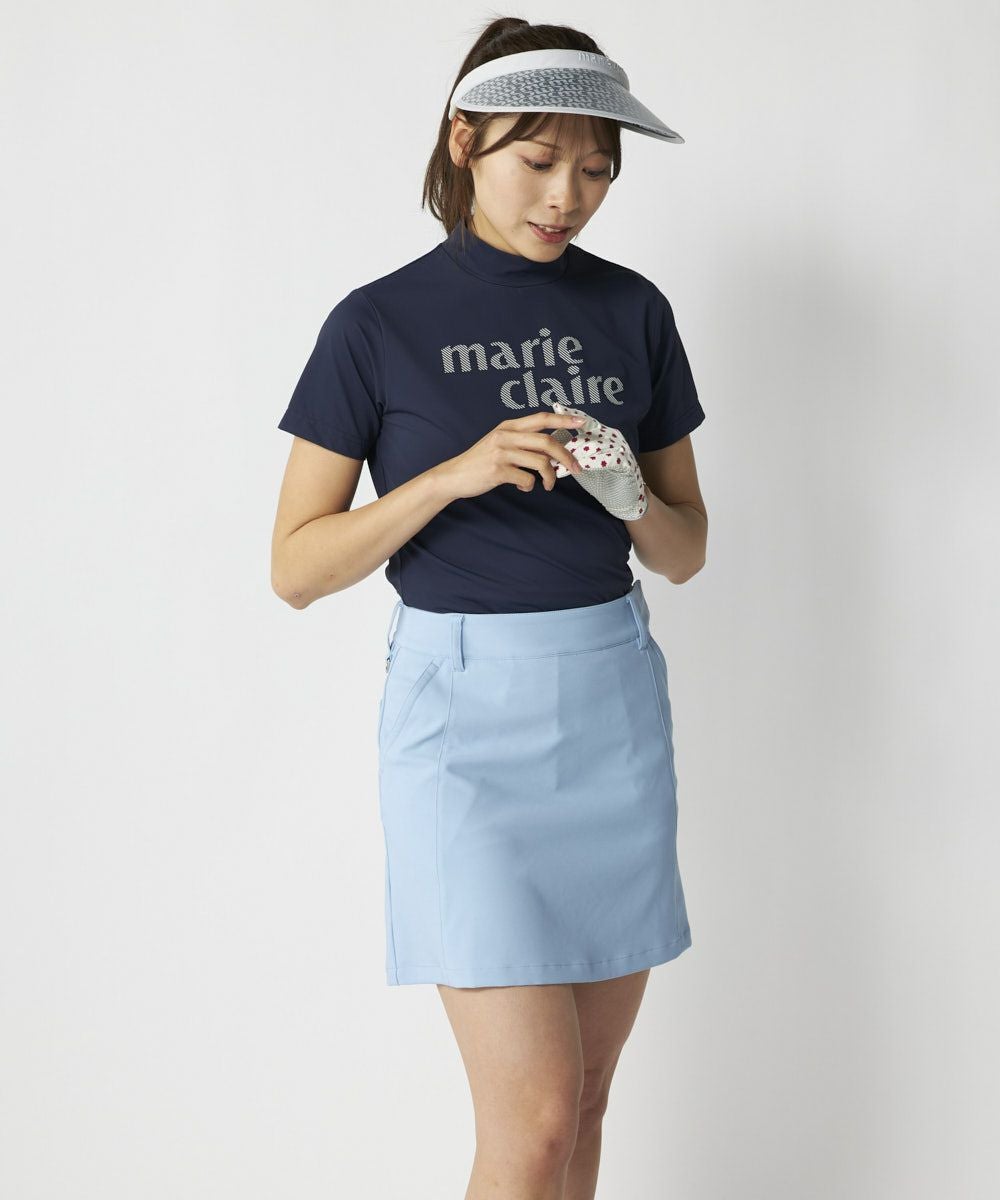 接触冷感 モックネックシャツ | ゴルフ - marie claire SPORT（マリ