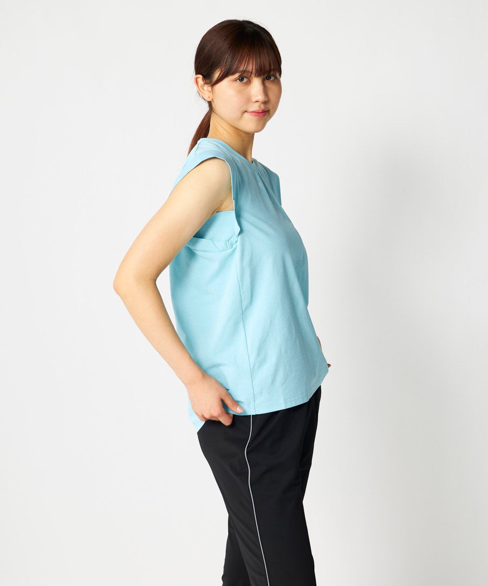 汗ジミ防止・脇見え防止Tシャツ | トレーニングウェア - marie claire