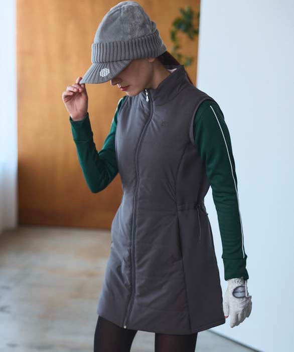 ハイブリッドワンピースベスト | ゴルフ - marie claire SPORT（マリ