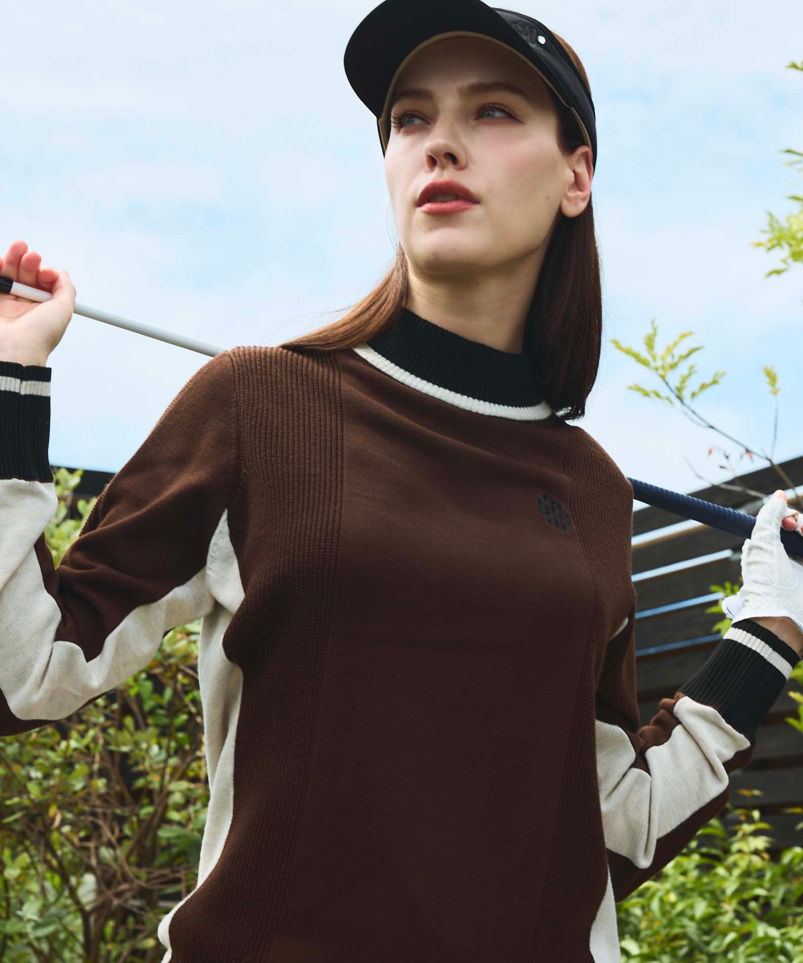 モックネックセーター | ゴルフ - marie claire SPORT（マリ・クレール