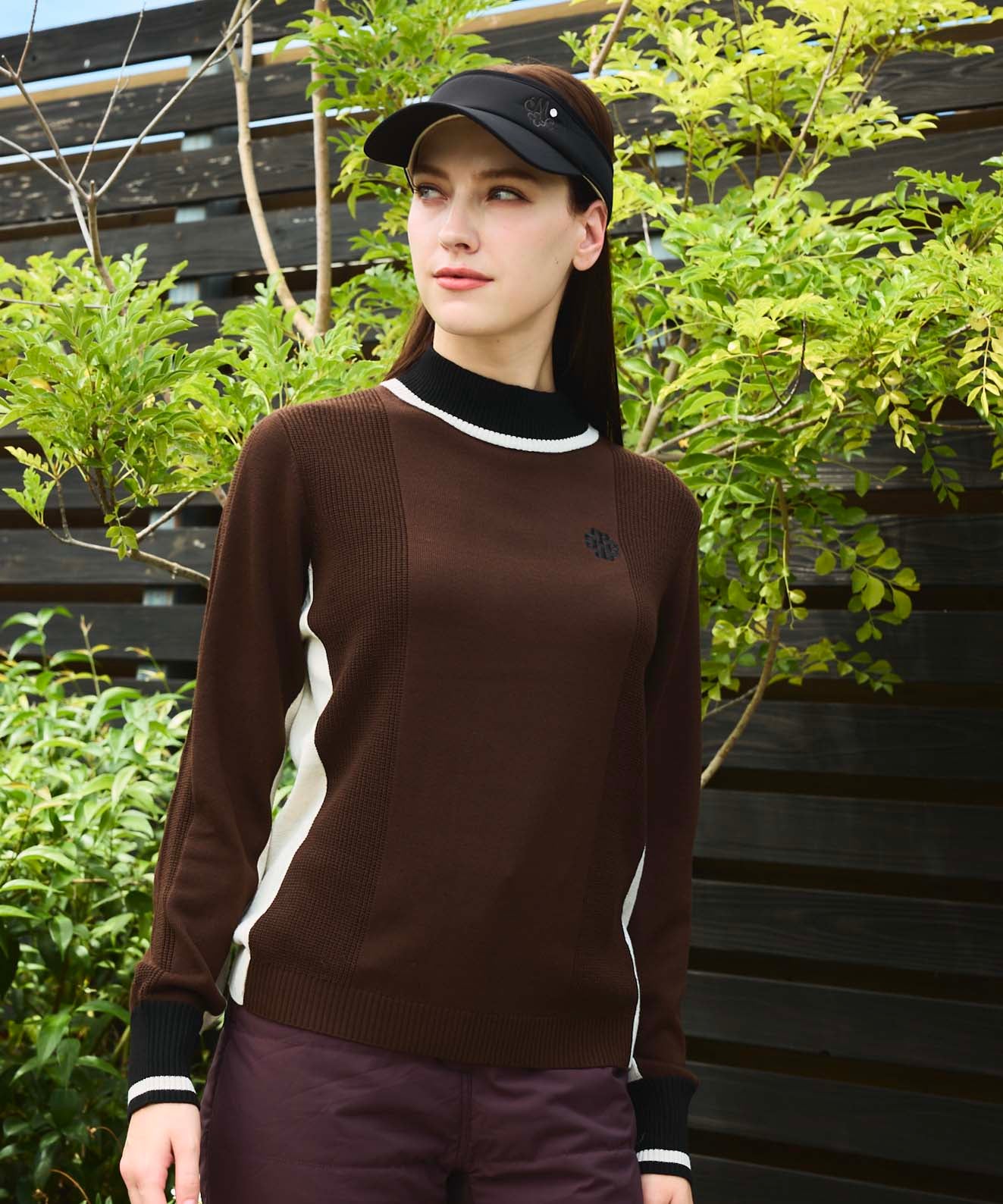 モックネックセーター | ゴルフ - marie claire SPORT（マリ・クレール
